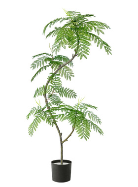 奶油风轻奢绿植仿真蓝花楹仿生树