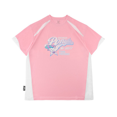 维动宝可梦联名小火马短袖T恤男