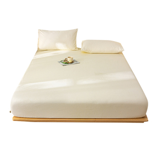 加厚纯棉老粗布床笠单件全棉床罩床垫保护罩全包防滑防尘床套床单