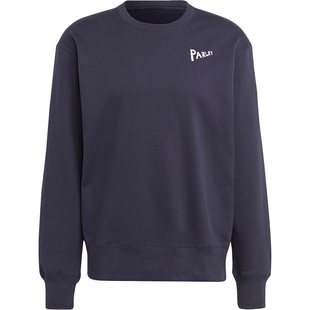 Adidas/阿迪达斯正品2023春季男女运动休闲套头卫衣HR6991