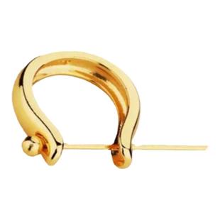 s925纯银扣头U型吊坠夹扣手工DIY饰品配件项链扣玉坠翡翠佛万能扣