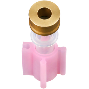 口红diy简易模具套装 支架铝制圆环12.1鸟嘴 美人计硅胶模具