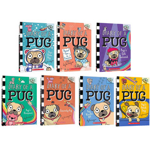 Diary of a Pug 哈巴狗日记 学乐大树系列 儿童文学故事读物 英文原版 进口图书 分级阅读 7-12岁