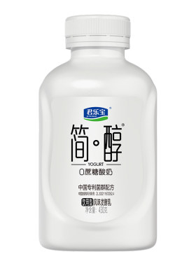 【国乐无双同款】君乐宝低温简醇0蔗糖酸奶超顺桶