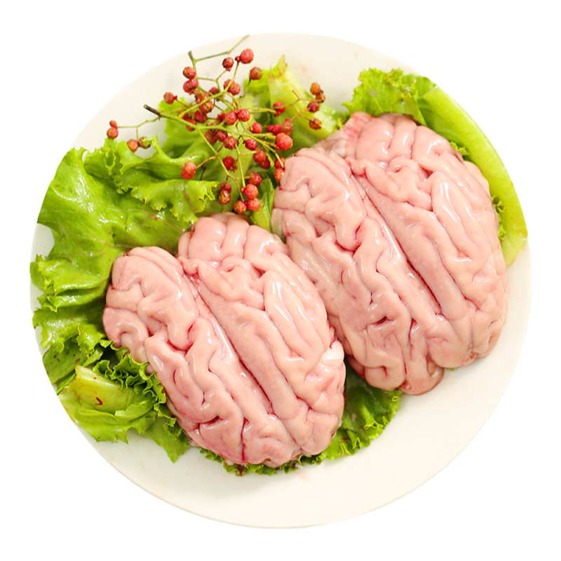 豬腦新鮮國產(chǎn)豬腦花豬腦子精品冷凍順豐包郵商用批發(fā)火鍋燒烤食材