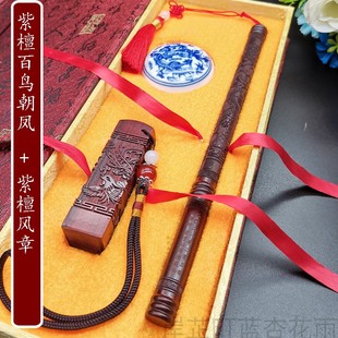 胎毛笔套装 DIY胎毛章胎毛笔脐带自己做满月百日宝宝胎发纪念品