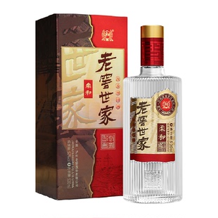 泸州老窖世家柔和52度浓香型白酒纯粮宴请婚宴