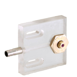 线切割配件中走丝六边形水咀水嘴喷水板进水板止水板50*50 60*60