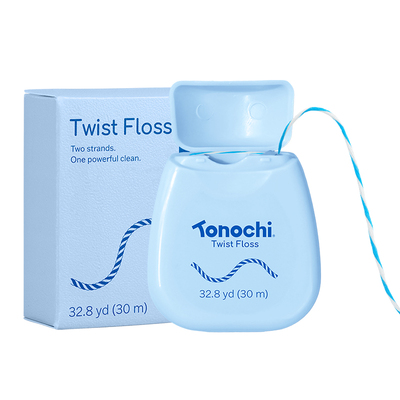 通吃猫牙线双线适合宽牙缝黑三角