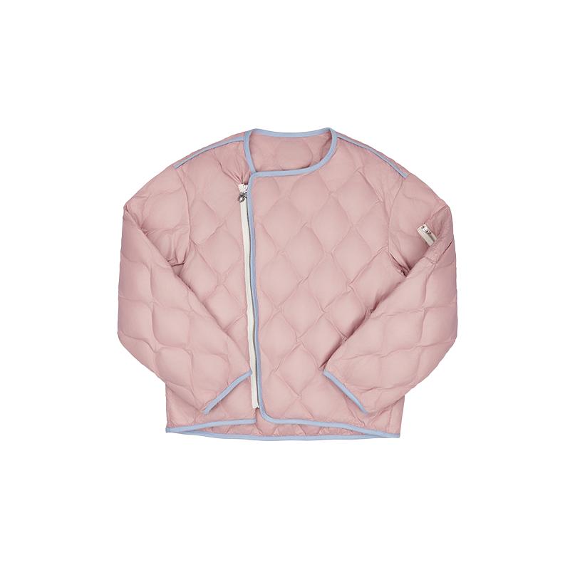 【ENG】Effet de Soleil缎光纯色羽绒短裙半身裙女装新品