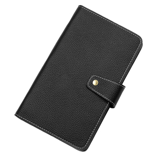 真皮定期存单收纳本2026新款票据册银行支票夹多功能存折卡一体包