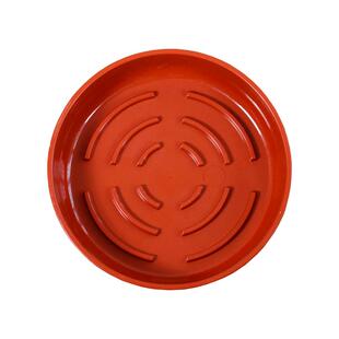 圆形花盆托盘塑料花盘加厚底盘垫深接水大号垫底花托树脂底托底座