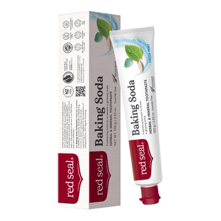 【3支】Red Seal新西兰进口红印小苏打牙膏薄荷清新低泡无氟牙膏