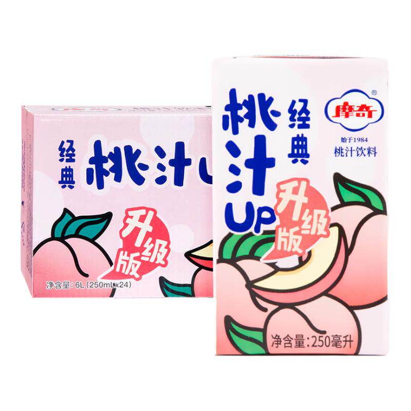 摩奇0脂果汁饮料桃汁橘汁柠檬茶果味/风味/果汁饮料