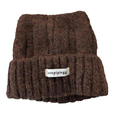 秋冬季猫耳朵针织毛线帽护耳包头