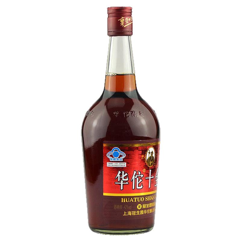 华佗十全酒42度整箱700ml*6瓶装中华老字号瓶装酒