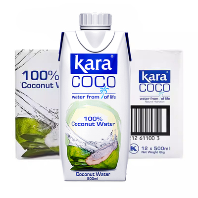KARA椰子水500ml*120脂低卡