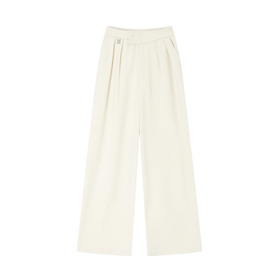 ACMEAURA休闲裤秋冬季新款时尚洋气百搭显瘦垂顺职场阔腿裤女