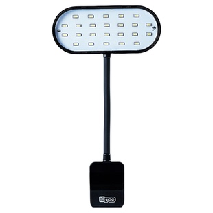 yee鱼缸灯LED全光谱迷你夹灯温显测温照明温度计灯观赏造景水草灯