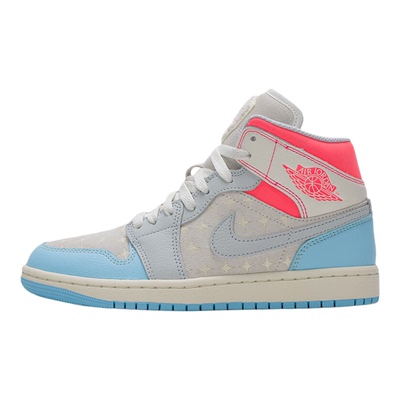 Nike耐克女子2025冬季新款AIR JORDAN 1 MID篮球运动鞋IM7420-133