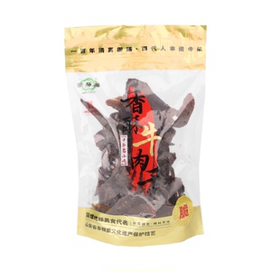 清梅居香酥牛肉干250g自封口办公零食休闲美食小吃特产厂家直销