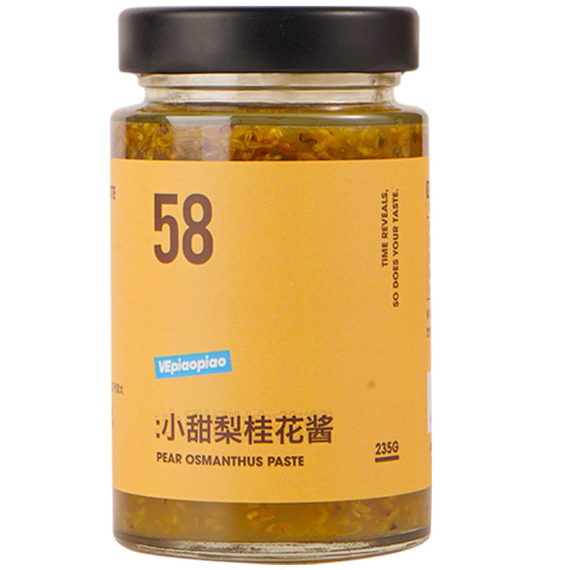 VEpiaopiao 小甜梨桂花酱 0脂肪无白砂糖 桂花酿果酱冲饮面包涂抹