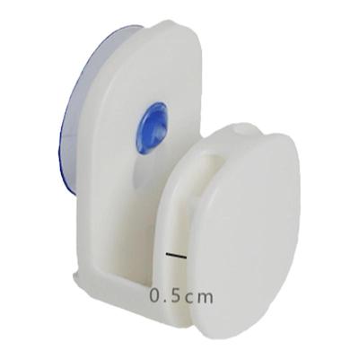 ins双人情侣牙刷置物架壁挂式免打孔浴室卫生间吸盘式镜子置物架