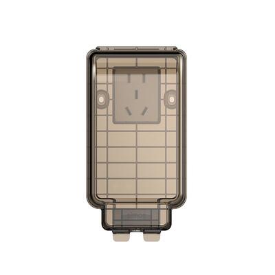 西蒙IP55一体式防水插座