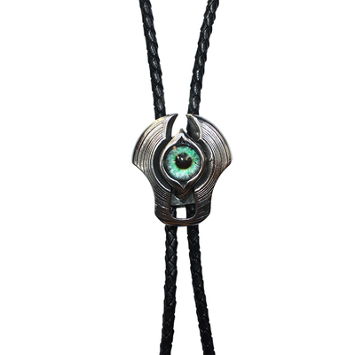 蒸汽朋克风钛钢恶魔之波洛领带