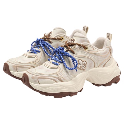 PALLADIUM帕拉丁休闲鞋厚底复古做旧脏脏鞋女款老爹鞋99738