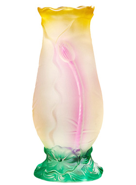 佛堂供佛花瓶琉璃佛前供奉