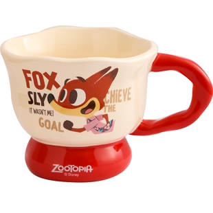 疯狂动物城新年礼物马克杯2026新款情侣家用新年伴手礼套装水杯子