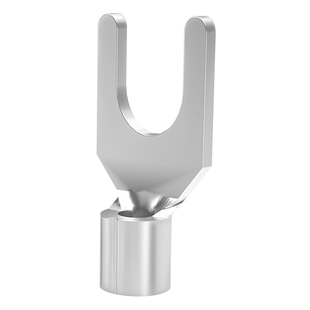 叉型冷压接线端子SNB1.25-3/5/6/8裸端头Y型叉口U型线耳铜鼻子UT