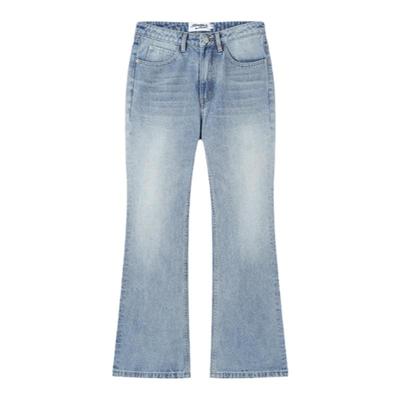 直筒starwalk长裤做旧