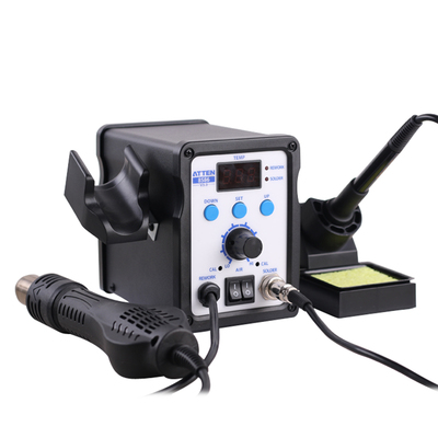 安泰信热风枪焊台二合一AT8586无铅恒温可调温手机维修工具拆焊台