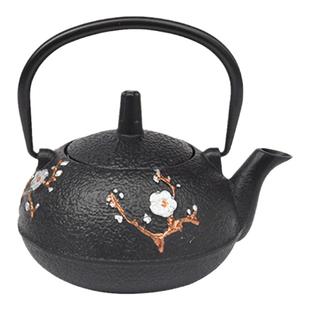 生铁壶小容量300ml煮茶壶400ml铁茶壶复古功夫茶具茶艺摆件铸铁壶