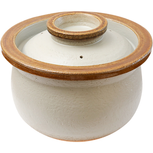 小葵川町屋 日本进口信乐烧粗陶耐高温高款土锅煲汤锅炖锅饭锅