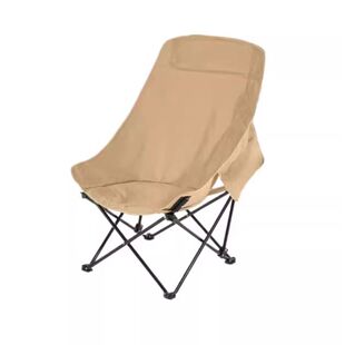 米尔佳户外折叠椅月亮椅露营桌椅套装车载便携式野餐蛋卷桌月亮椅