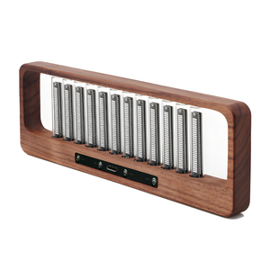 LED拾音灯频谱节奏氛围灯RGB拟辉光管音乐桌搭电竞桌面摆件声控灯