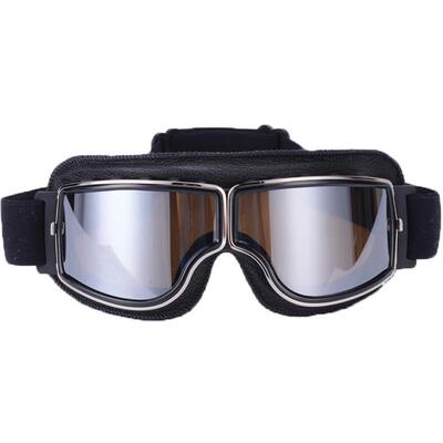 amz新款复古风镜头盔机车骑行