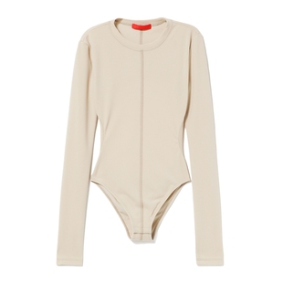 IT Commission女装修身连体衣时髦欧美挖剪露背连身衣340715XI