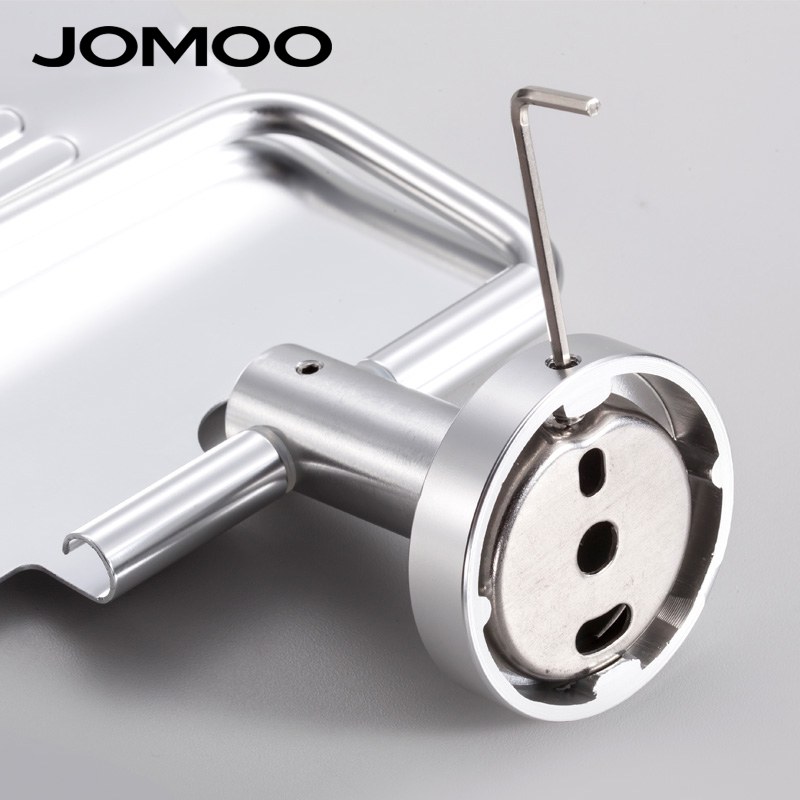 JOMOO/九牧卫生间纸巾盒厕所卷纸盒置物架壁挂式不锈钢浴室厕纸盒