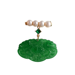 【双龙如意】新年龙年新中式原创复古珍珠胸针别针旗袍点缀小物