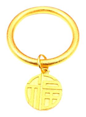 沙金小配件圆环古风串珠手链吊坠