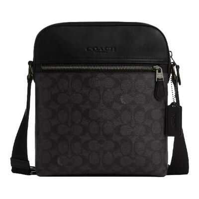 COACH蔻驰Houston22男士斜挎包