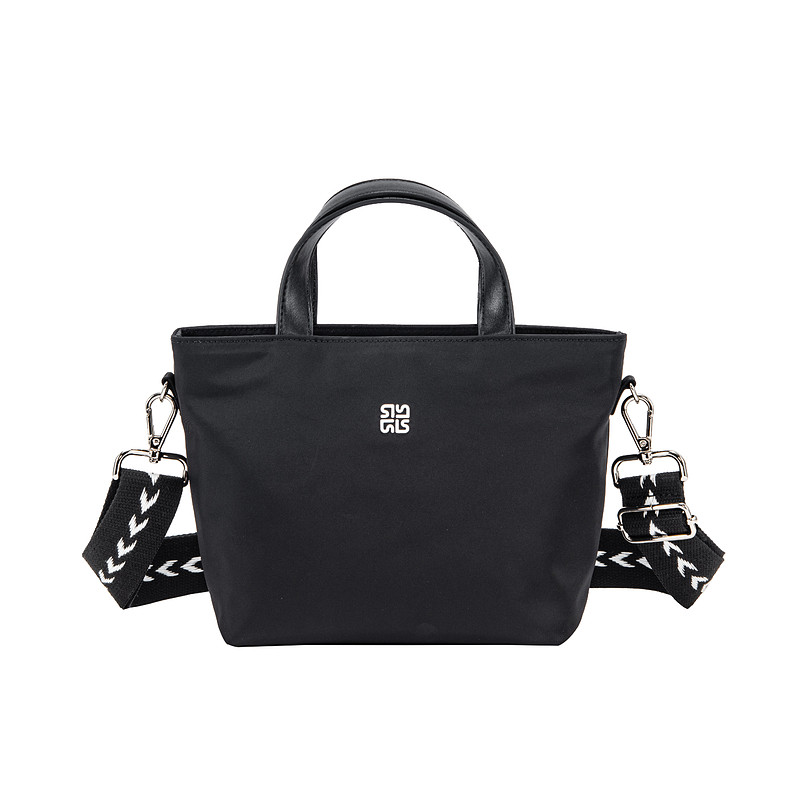 LeSportsac乐播诗新款手提包质感女斜挎包黑色小包超轻通勤尼龙包