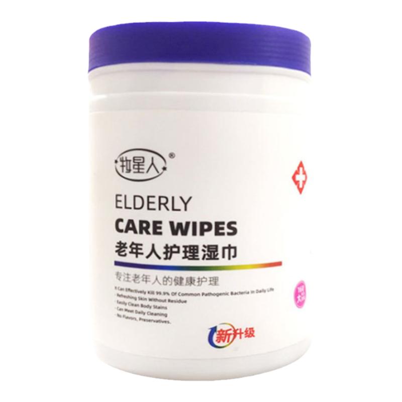 牧星人老年人护理湿巾160抽/桶