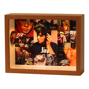 周杰伦音乐专辑相框周边创意桌面礼物造景摆件生日礼品送男生女生