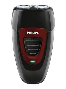 Philips/飞利浦电动剃须刀男士刮胡双刀头自动研磨 PQ182/16 红色