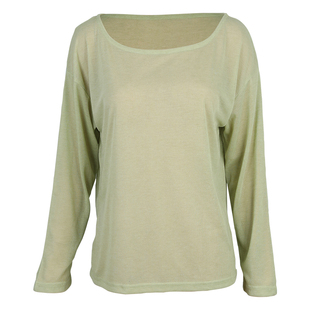 dcw半透宽松运动长袖女上衣显瘦长款遮臀透气跑步训练健身瑜伽t恤